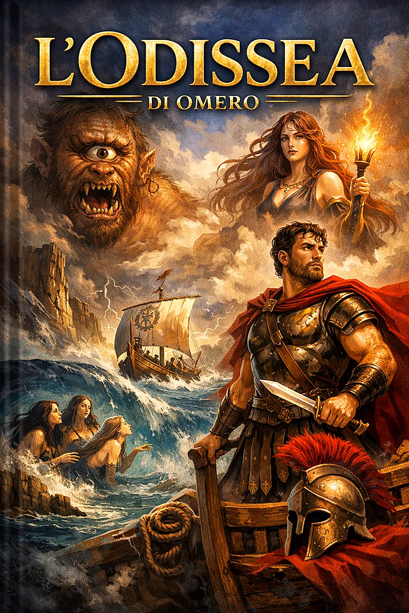 Copertina dell'audio sull'Odissea